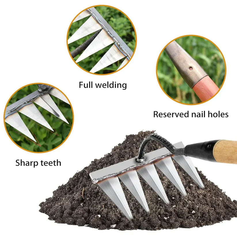 Garden Weeding Tool with 5 Durable Steel Claws (đ„50% OFF đ„)