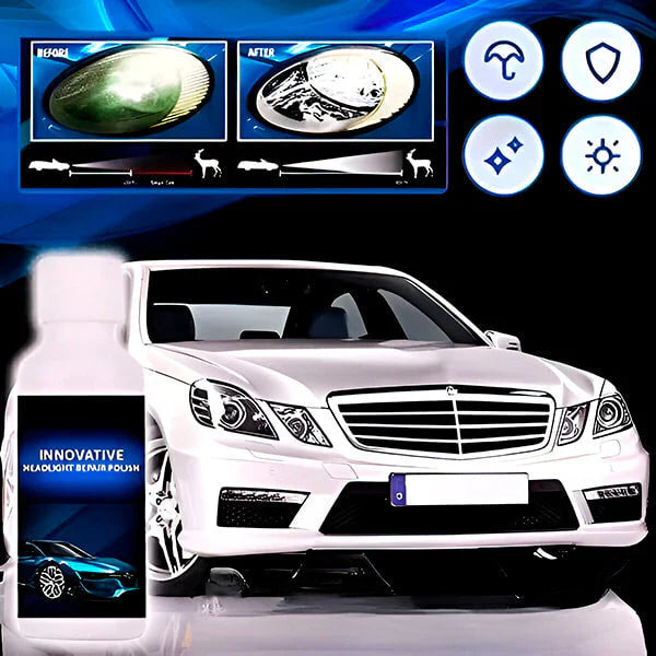 Car Headlight Repair Fluid, Scratch Remover
