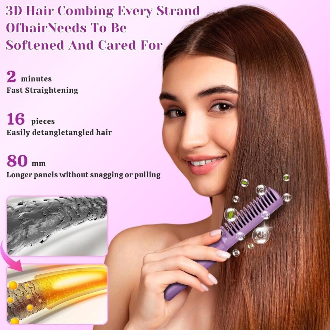 Meneflix™ Cordless Mini Hair Straightener – Portable, Rechargeable