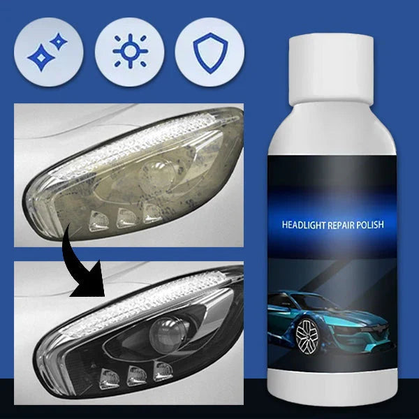 Car Headlight Repair Fluid, Scratch Remover